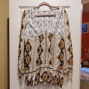 Free People Boho Shirt